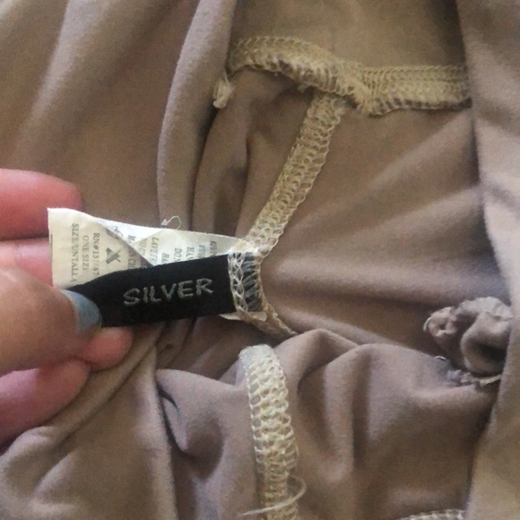 BNWOT never even tried on fancy leggings blue b - Picture 5 of 9